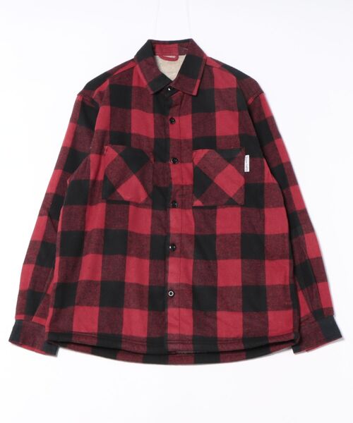 セール】【Toucan Surfing】先染めチェックツイル起毛 CPOシャツ