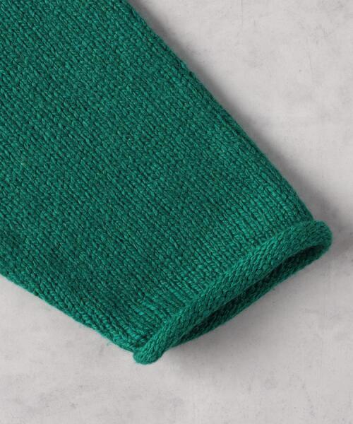 Right-on(ライトオン)の「Other(ソノタ)【レディース】「USA WOOL MIX」ロールネックニット(ニット/セーター・レディース・ネイビー/オフホワイト/グリーン・M/L/XL)」の16枚目の写真