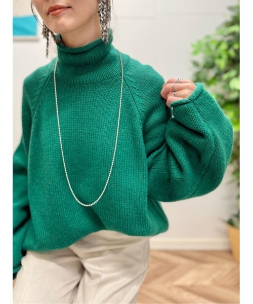 Right-on（ライトオン）の「ロールネックニット（ニット/セーター