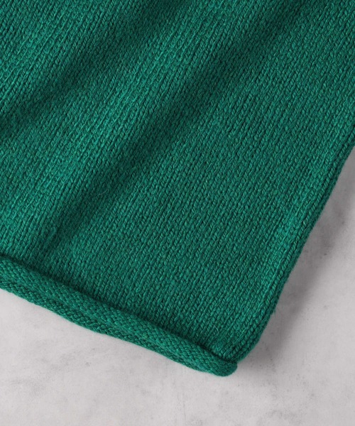 Right-on（ライトオン）の「ロールネックニット（ニット/セーター・レディース・ネイビー/オフホワイト/グリーン・M/L/XL）」の20枚目の写真