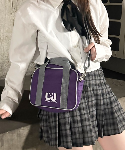 shrita（シュリータ）の「【ワールドペガサス×SHRITA】ミニショルダーバッグ（ショルダーバッグ・キッズ・パープル/グレー/ブラック・FREE）」の17枚目の写真