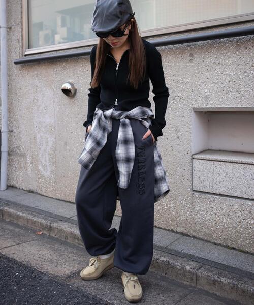 WEGO（ウィゴー）の「WEGO/グラフィックスウェットパンツ（スウェットパンツ・レディース・ライトグレー/ブラック・FREE）」の22枚目の写真