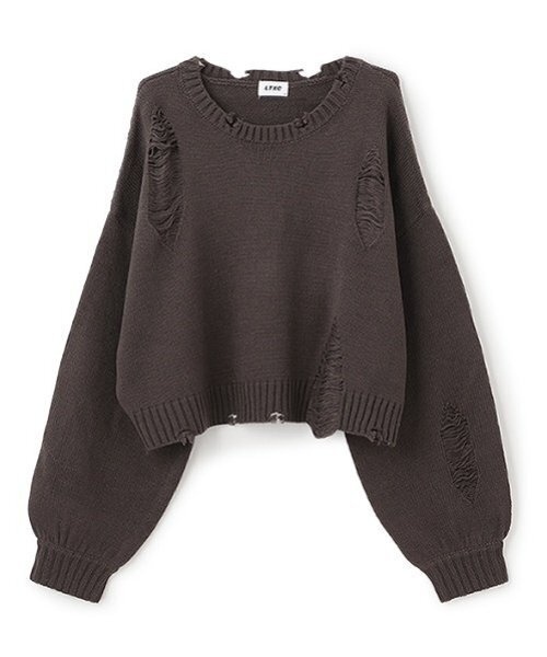 セール】【LTXC】ダメージニット（ニット/セーター）｜LOVETOXIC