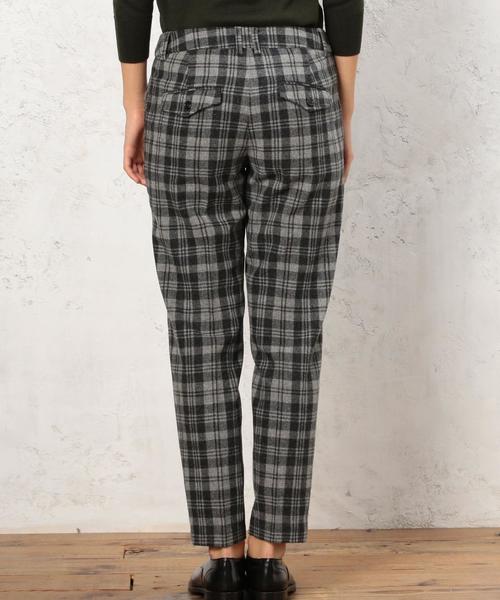 green label relaxing（グリーンレーベルリラクシング）の「KF V/LAMB NTK パンツ◆（その他パンツ・レディース・ブラック/ダークグレー/ブラウン/ライトグレー/ダークグリーン・38/36/40）」の8枚目の写真