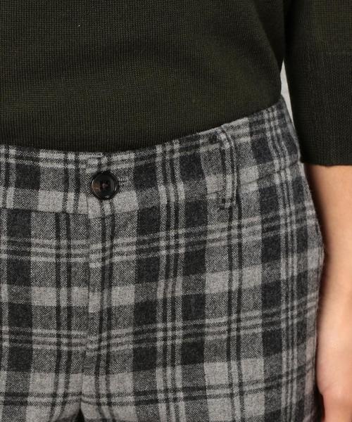 green label relaxing（グリーンレーベルリラクシング）の「KF V/LAMB NTK パンツ◆（その他パンツ・レディース・ブラック/ダークグレー/ブラウン/ライトグレー/ダークグリーン・38/36/40）」の15枚目の写真