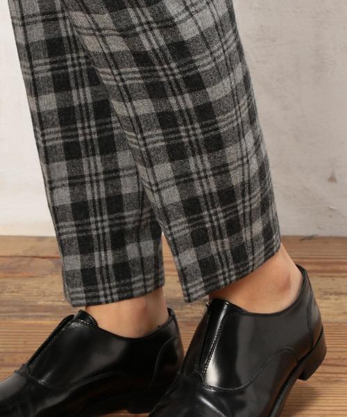 green label relaxing（グリーンレーベルリラクシング）の「KF V/LAMB NTK パンツ◆（その他パンツ・レディース・ブラック/ダークグレー/ブラウン/ライトグレー/ダークグリーン・38/36/40）」の18枚目の写真