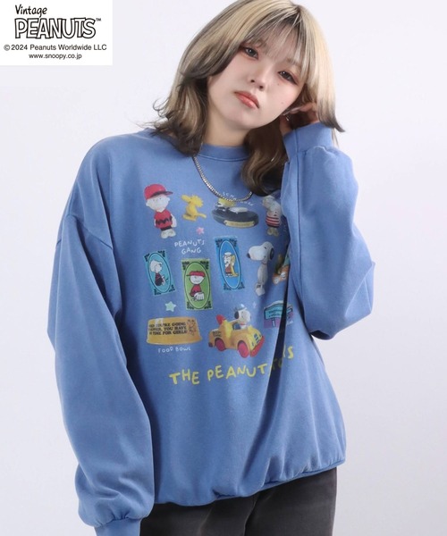 PEANUTS★ピーナッツ★SNOPPY★スヌーピー★スウェット★トレーナー★L 楽天市場】スヌーピー スウェット SNOOPY プリント トレーナー