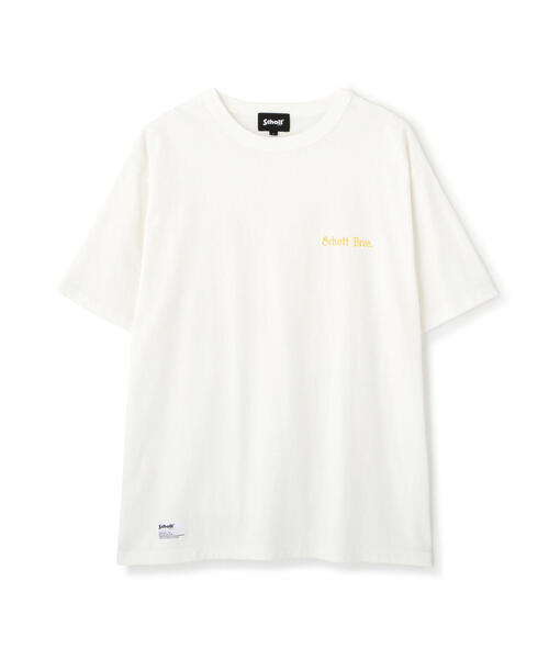 Schott/ショット/SNOWWASH T-SHIRT ADVERTISEMENT/スノー