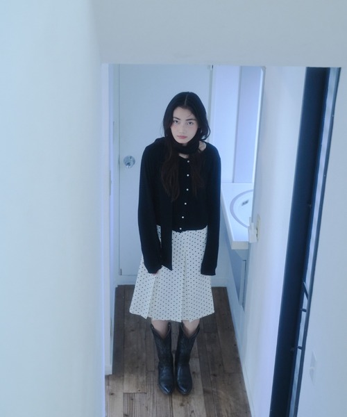 Smyeon（スミョン）の「Midi box pleats skirt/ミディボックスプリーツ