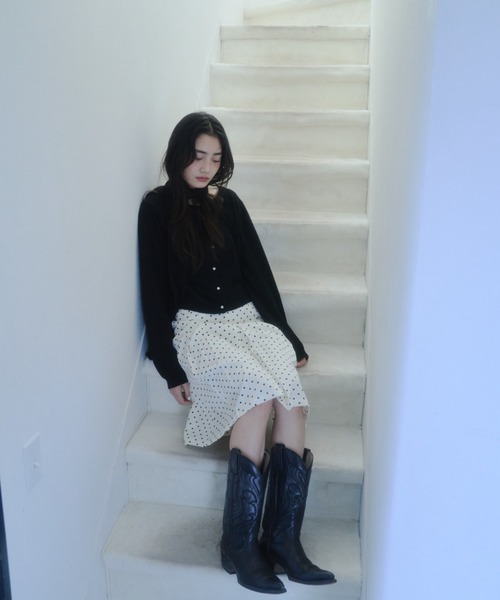 Midi box pleats skirt/ミディボックスプリーツスカート