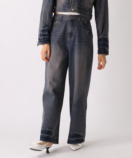 FOREVER 21（フォーエバー トゥエンティーワン）の「【2025SS】オーバーダイルーズデニム（デニムパンツ・レディース・ネイビー/ブルー・SMALL/MEDIUM）」の17枚目の写真