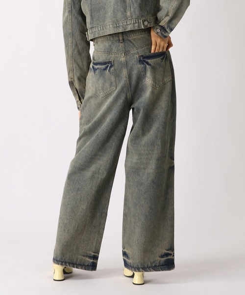 FOREVER 21（フォーエバー トゥエンティーワン）の「【2025SS】オーバーダイルーズデニム（デニムパンツ・レディース・ネイビー/ブルー・SMALL/MEDIUM）」の10枚目の写真