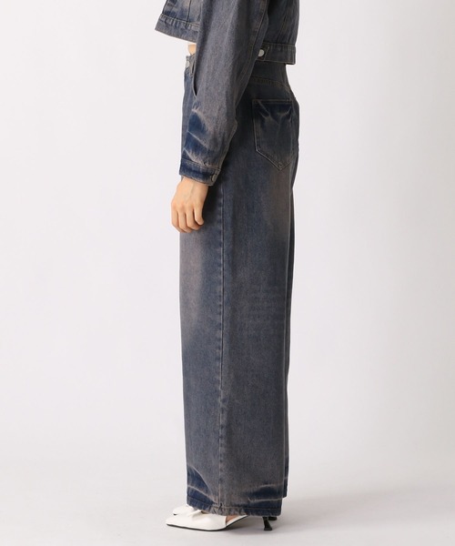 FOREVER 21（フォーエバー トゥエンティーワン）の「【2025SS】オーバーダイルーズデニム（デニムパンツ・レディース・ネイビー/ブルー・SMALL/MEDIUM）」の20枚目の写真