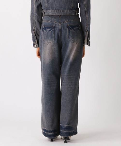 FOREVER 21（フォーエバー トゥエンティーワン）の「【2025SS】オーバーダイルーズデニム（デニムパンツ・レディース・ネイビー/ブルー・SMALL/MEDIUM）」の21枚目の写真