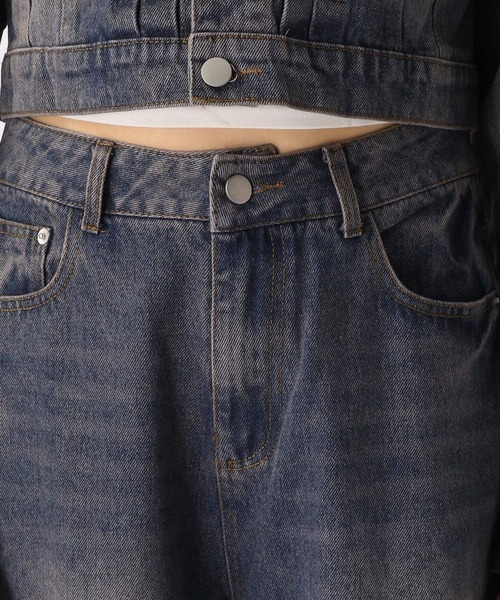 FOREVER 21（フォーエバー トゥエンティーワン）の「【2025SS】オーバーダイルーズデニム（デニムパンツ・レディース・ネイビー/ブルー・SMALL/MEDIUM）」の22枚目の写真