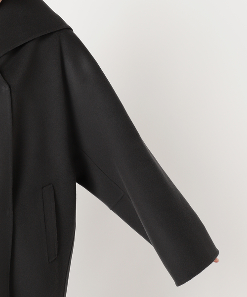 plage（プラージュ）の「《追加》ハミルトン DRAPE MIDDLE コート