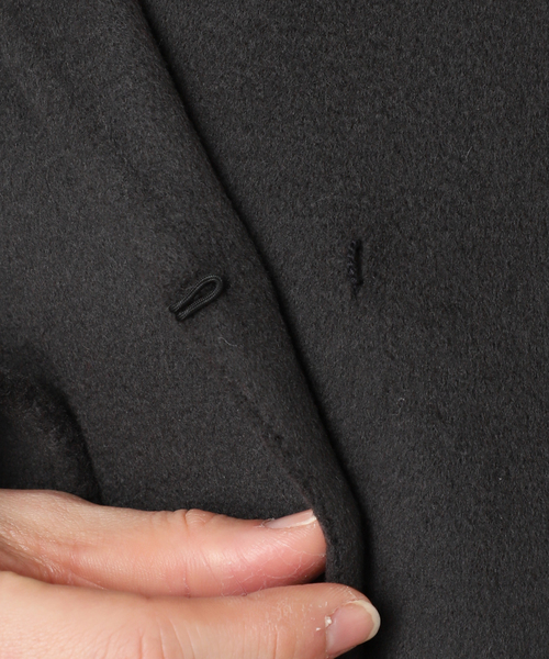 plage（プラージュ）の「《追加》ハミルトン DRAPE MIDDLE コート