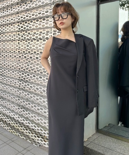 SNIDEL 【新品紙タグ付き】sustainableバリエキャミワンピース セール】Sustainableバリエキャミワンピース（ワンピース