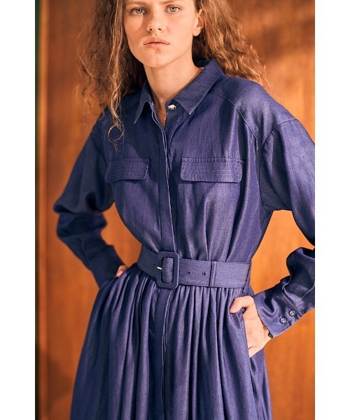 Estella.K ドレス　ワンピース　Dress Ravello Print Long Dress カットアウトプリントドレス