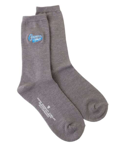 CONVERSE TOKYO（コンバーストウキョウ）の「PENANT LOGO SOX（ソックス/靴下・レディース・ブラック/グレー/オフホワイト・3/1）」の3枚目の写真