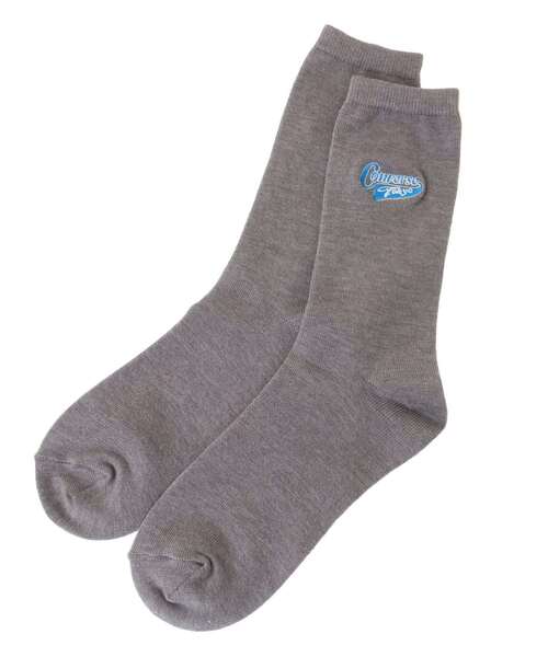 CONVERSE TOKYO（コンバーストウキョウ）の「PENANT LOGO SOX（ソックス/靴下・レディース・ブラック/グレー/オフホワイト・3/1）」の4枚目の写真