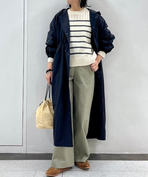 KELTY(ケルティ)の「◆【KELTYコラボ】コート(その他アウター・レディース・ネイビー/カーキ・MEDIUM)」の3枚目の写真