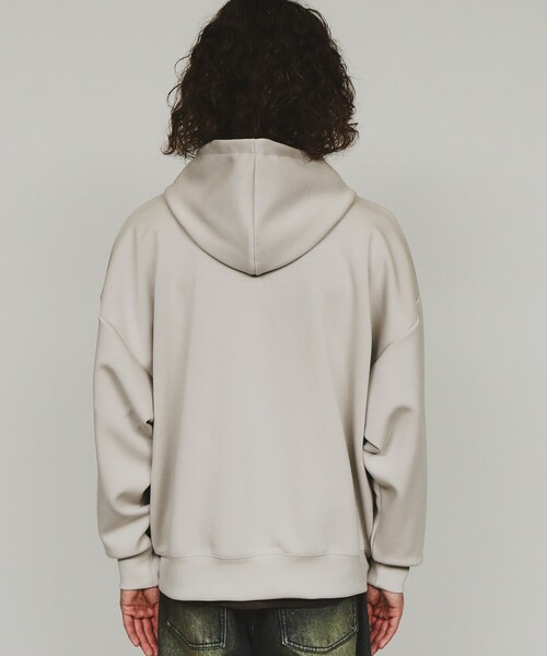 tk.TAKEO KIKUCHI（ティーケータケオキクチ）の「ワンポイントジップパーカー（パーカー・メンズ・グリーン/ライトベージュ/ブラック・03/02）」の19枚目の写真