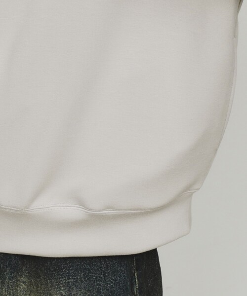 tk.TAKEO KIKUCHI（ティーケータケオキクチ）の「ワンポイントジップパーカー（パーカー・メンズ・グリーン/ライトベージュ/ブラック・03/02）」の14枚目の写真