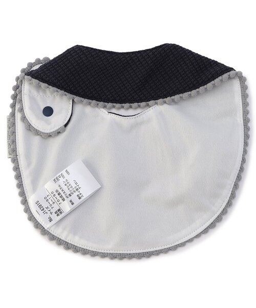 BREEZE(ブリーズ)の「カラフルワッフルスタイ(スタイ/よだれかけ・キッズ・ミント/アイボリー/ピンク/ブラウン/ネイビー・90)」の9枚目の写真