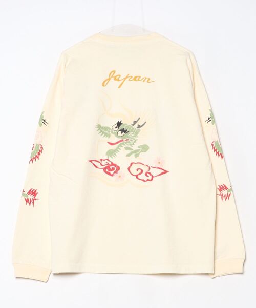 HOUSTON(ヒューストン)の「HOUSTON / PIGMENT US COTTON L/S TEE / 22274/ 22275(Tシャツ/カットソー・メンズ・ブラック/ブラック系その他/ホワイト系その他2/ホワイト系その他・X-LARGE/LARGE)」の7枚目の写真