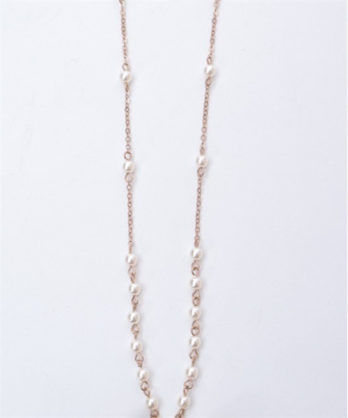 axes femme kawaii（アクシーズファムカワイイ）の「リボンネックレス（ネックレス・レディース・ピンク/ゴールド/アンティークゴールド・FREE）」の9枚目の写真