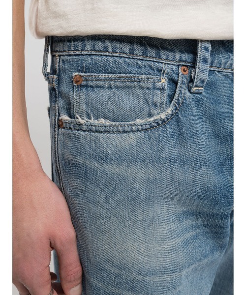 REPLAY（リプレイ）の「ストレートフィットDERYCK オーセンティック リサイクルデニム（デニムパンツ・メンズ・ブルー・W28xL32/W29xL32/W30xL32/W31xL32/W32xL32/W33xL32/W34xL32/W36xL32）」の5枚目の写真