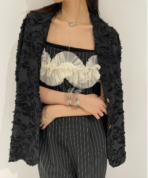 【美品】AIC. オケージョンコーデ Vドレープとサテン生地が美しい🪽 秋はジャケットと合わせ