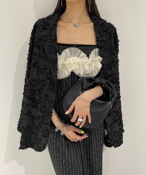 AIC.（エーアイシー）の「チュールデザインキャミオールインワン（つなぎ/オールインワン・レディース・その他1/チャコールグレー・FREE）」の17枚目の写真