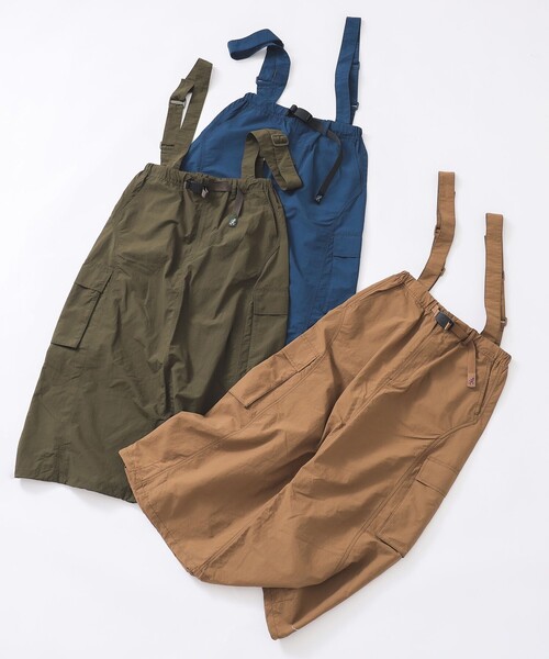 Gramicci(グラミチ)の「【別注】Gramicci / ナイロン スカート(S~M)(スカート・レディース・カーキ/グリーン系その他5/ネイビー・SMALL/MEDIUM)」の11枚目の写真