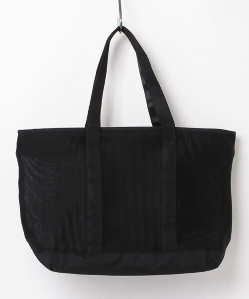 SPALDING(スポルディング)の「【SPALDING/スポルディング】SPD AIRMESH BASIC TOTE BAG / メッシュトートバッグ(ショルダーバッグ・メンズ・ブラック/ワイン/ネイビー・FREE)」の4枚目の写真