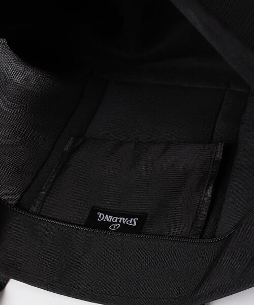 SPALDING(スポルディング)の「【SPALDING/スポルディング】SPD AIRMESH BASIC TOTE BAG / メッシュトートバッグ(ショルダーバッグ・メンズ・ブラック/ワイン/ネイビー・FREE)」の6枚目の写真