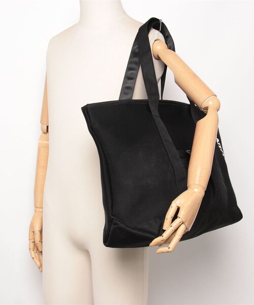 SPALDING(スポルディング)の「【SPALDING/スポルディング】SPD AIRMESH BASIC TOTE BAG / メッシュトートバッグ(ショルダーバッグ・メンズ・ブラック/ワイン/ネイビー・FREE)」の7枚目の写真