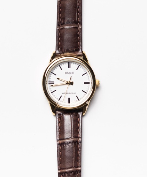 CASIO（カシオ）の「"CASIO（カシオ）"アナログ ラウンド　ゴールド　レザー　腕時計（アナログ腕時計・レディース・ホワイト/ブラック/ホワイト系その他/ゴールド/ゴールド系その他/ブラック系その他・FREE）」の9枚目の写真