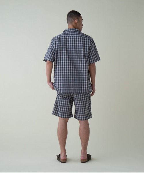 PENDLETON(ペンドルトン)の「オープンカラーシャツ SS (UNISEX)(シャツ/ブラウス・メンズ・ピンク系その他/グレー×ホワイト・MEDIUM/LARGE/X-LARGE/SMALL)」の1枚目の写真