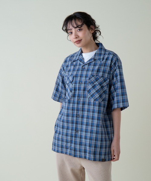 PENDLETON(ペンドルトン)の「オープンカラーシャツ SS (UNISEX)(シャツ/ブラウス・メンズ・ピンク系その他/グレー×ホワイト・MEDIUM/LARGE/X-LARGE/SMALL)」の12枚目の写真