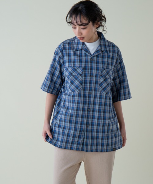PENDLETON(ペンドルトン)の「オープンカラーシャツ SS (UNISEX)(シャツ/ブラウス・メンズ・ピンク系その他/グレー×ホワイト・MEDIUM/LARGE/X-LARGE/SMALL)」の13枚目の写真