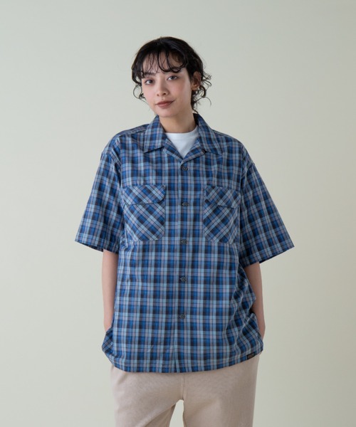 PENDLETON(ペンドルトン)の「オープンカラーシャツ SS (UNISEX)(シャツ/ブラウス・メンズ・ピンク系その他/グレー×ホワイト・MEDIUM/LARGE/X-LARGE/SMALL)」の15枚目の写真