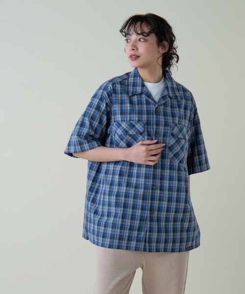 PENDLETON(ペンドルトン)の「オープンカラーシャツ SS (UNISEX)(シャツ/ブラウス・メンズ・ピンク系その他/グレー×ホワイト・MEDIUM/LARGE/X-LARGE/SMALL)」の16枚目の写真