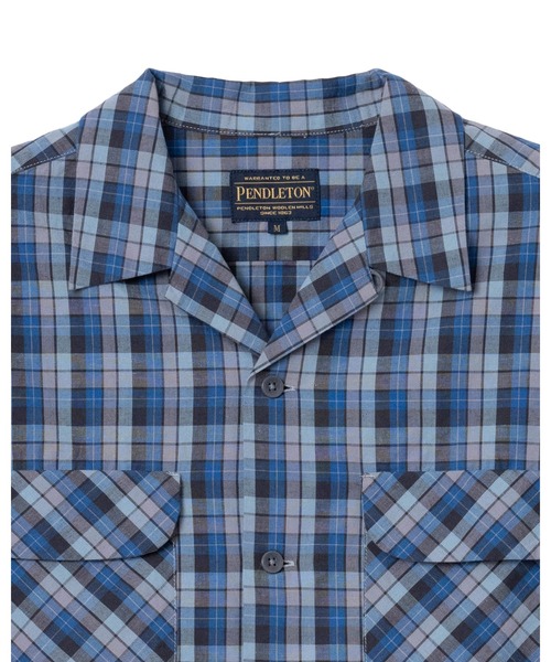 PENDLETON(ペンドルトン)の「オープンカラーシャツ SS (UNISEX)(シャツ/ブラウス・メンズ・ピンク系その他/グレー×ホワイト・MEDIUM/LARGE/X-LARGE/SMALL)」の17枚目の写真