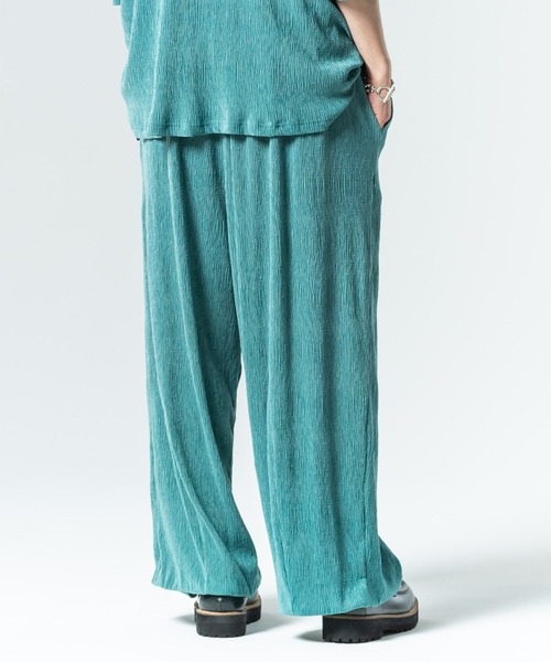 glamb(グラム)の「Glamour Crepe Pants / グラマークレープパンツ(その他パンツ・メンズ・ブルー/ブラック/ホワイト・S/M/L)」の12枚目の写真