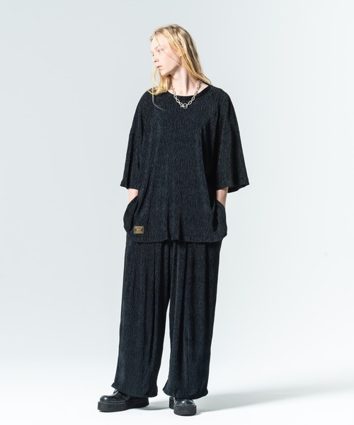 glamb(グラム)の「Glamour Crepe Pants / グラマークレープパンツ(その他パンツ・メンズ・ブルー/ブラック/ホワイト・S/M/L)」の11枚目の写真