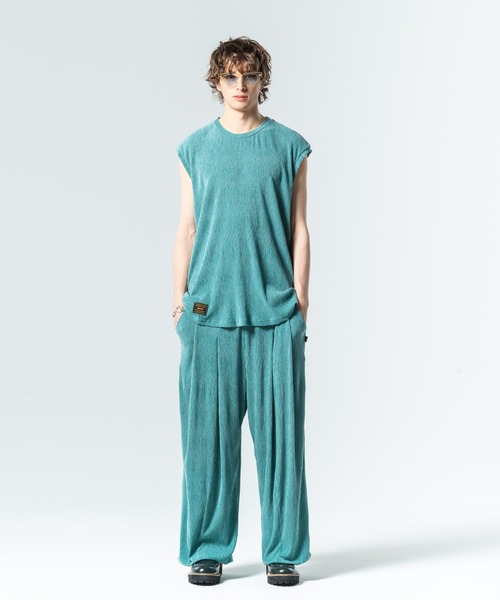 glamb(グラム)の「Glamour Crepe Pants / グラマークレープパンツ(その他パンツ・メンズ・ブルー/ブラック/ホワイト・S/M/L)」の13枚目の写真