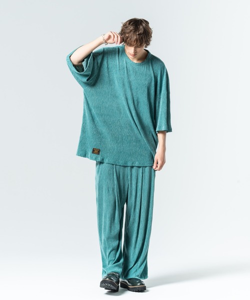 glamb(グラム)の「Glamour Crepe Pants / グラマークレープパンツ(その他パンツ・メンズ・ブルー/ブラック/ホワイト・S/M/L)」の14枚目の写真
