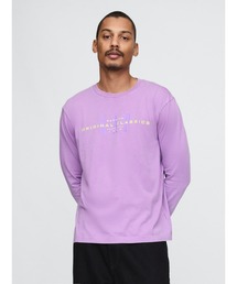 GAP（ギャップ）の「Gapロゴ Tシャツ 長袖(ユニセックス)（Tシャツ/カットソー）」